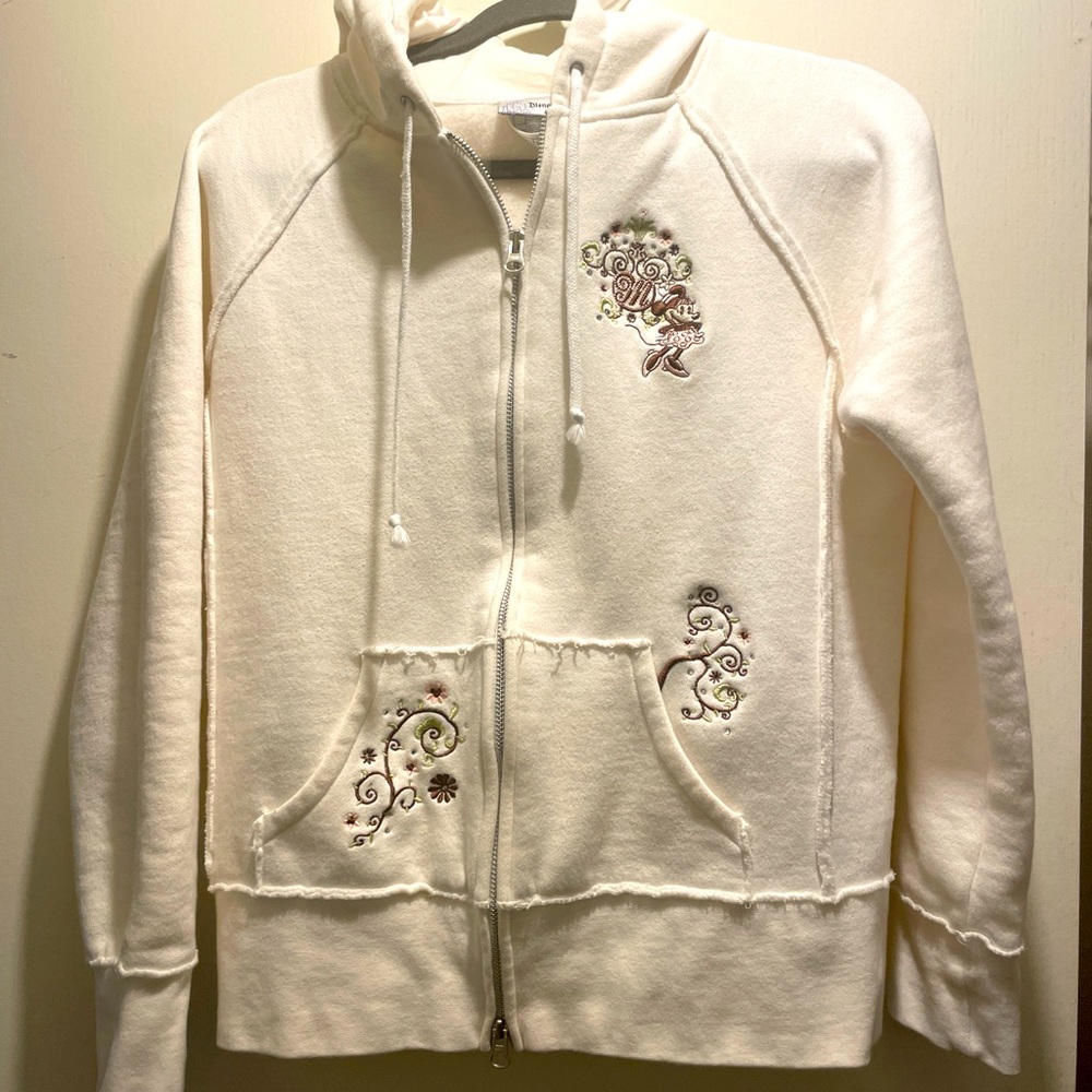 Selling this Mini Mouse sweat zip-up jacket worn once.